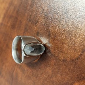 Silver Kendra Scott ring size 8